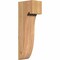 Ekena Millwork Del Monte Smooth Corbel, Western Red Cedar, 5 1/2"W x 8"D x 24"H COR06X08X24DEL00SWR - alternate 1